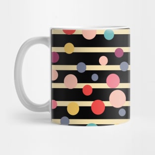 Colorfull Dots and Lines Mug